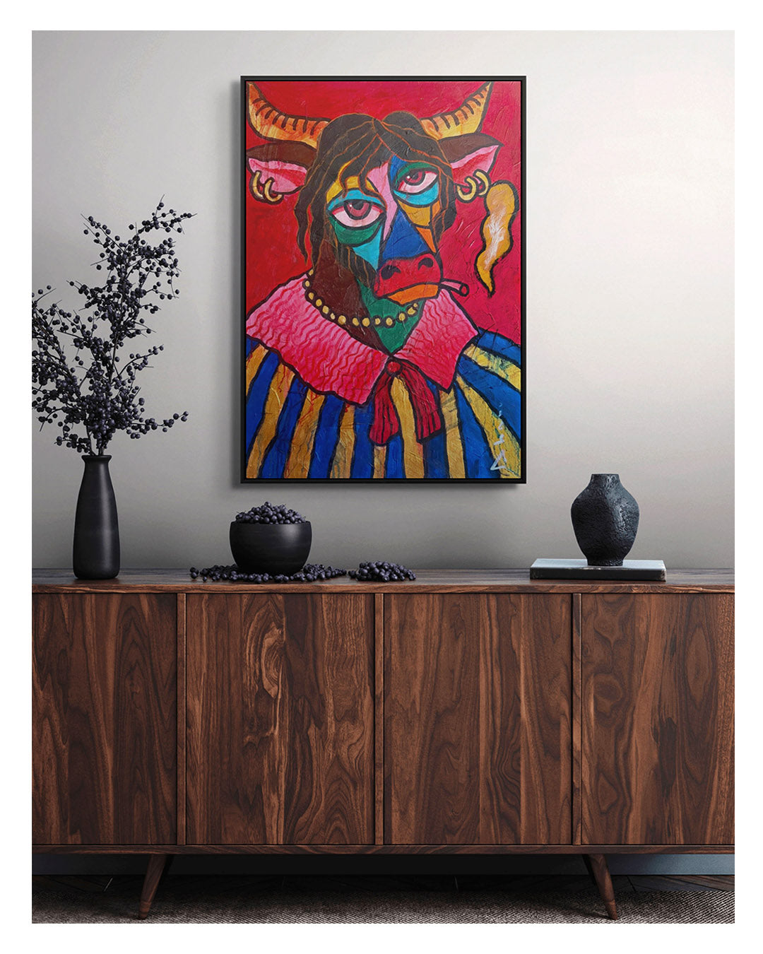 Cool Cowntessa with a Cigar